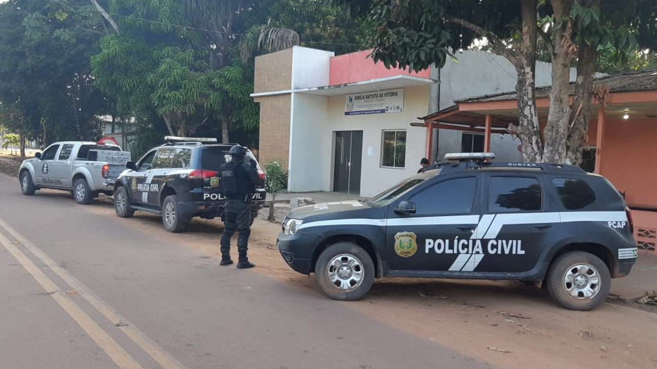 POLÍCIA CIVIL REALIZA A OPERAÇÃO 